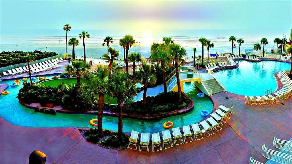 Vacation In Comfort And Luxury - 3 Bedroom Direct Oceanfront - Wyndham Ocean Walk Resort 2425 Дейтона-Бич Экстерьер фото
