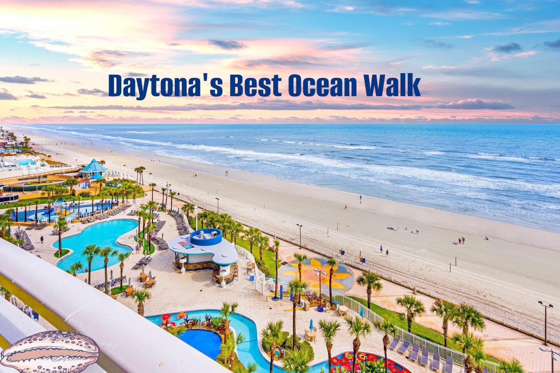 Vacation In Comfort And Luxury - 3 Bedroom Direct Oceanfront - Wyndham Ocean Walk Resort 2425 Дейтона-Бич Экстерьер фото
