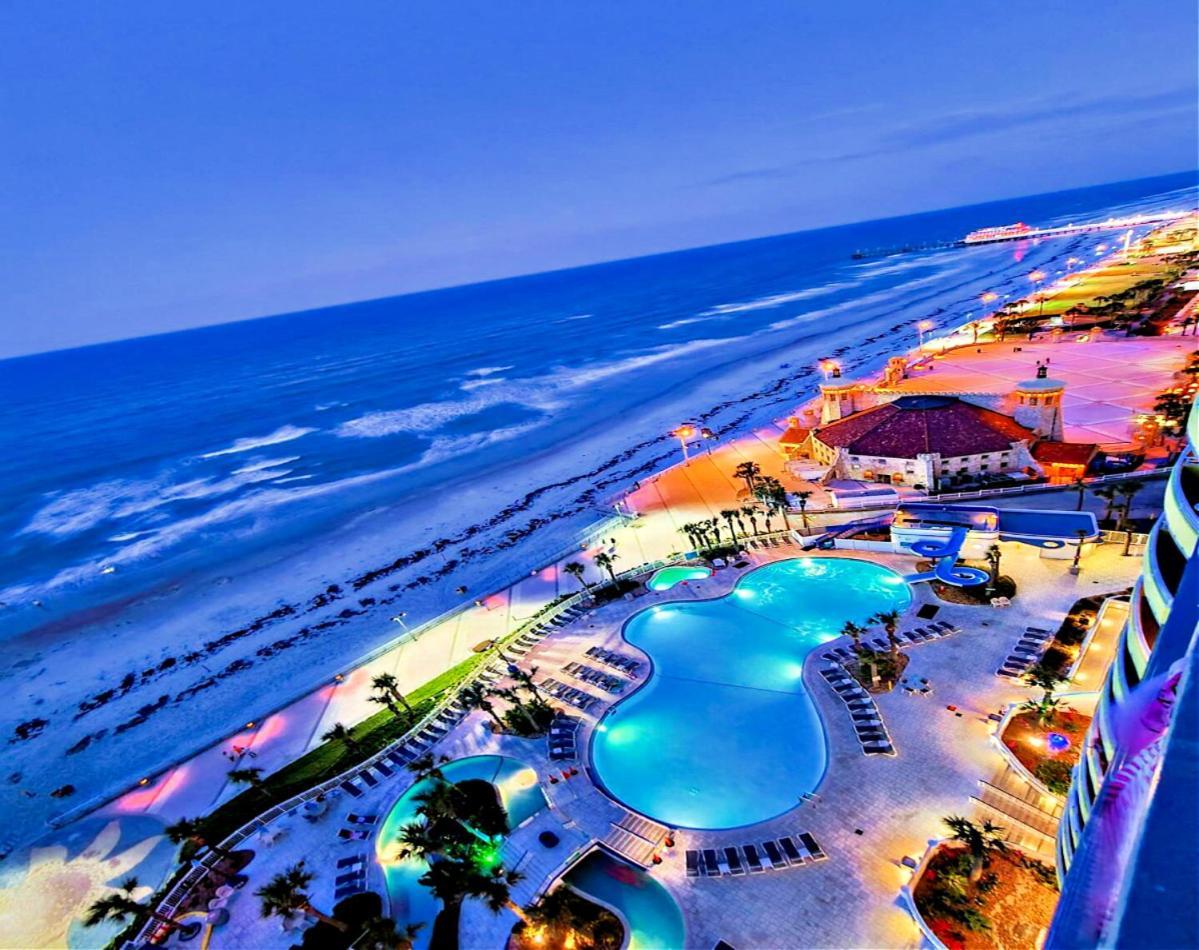 Vacation In Comfort And Luxury - 3 Bedroom Direct Oceanfront - Wyndham Ocean Walk Resort 2425 Дейтона-Бич Экстерьер фото